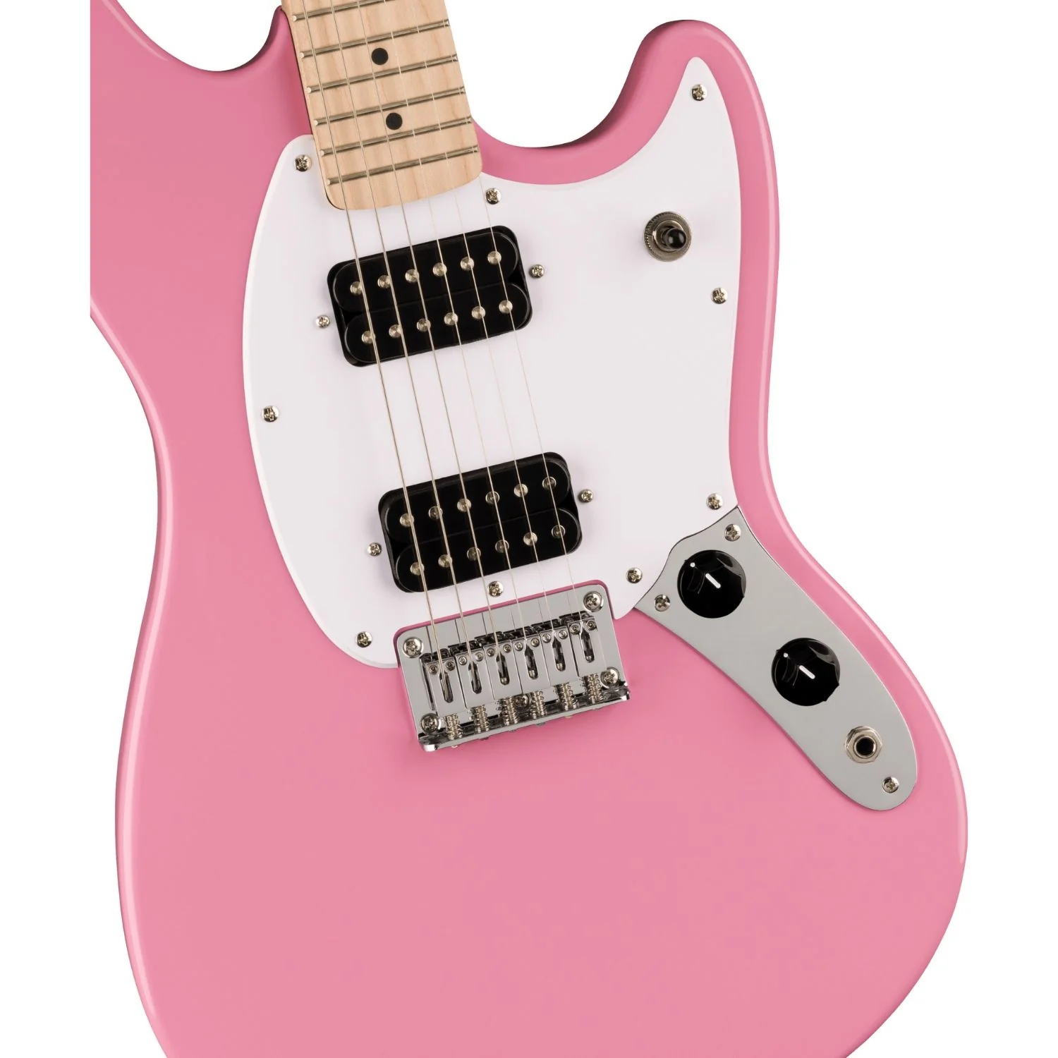 Fender Squier Sonic Mustang HH 6 String Electric Guitar - Image 2
