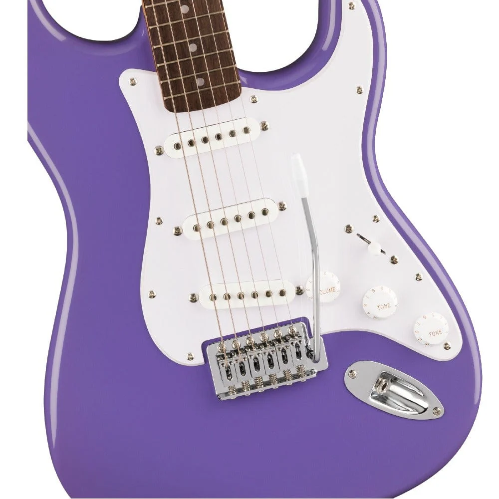 Fender Squier Sonic Stratocaster Electric Guitar Bundle With Gigbag, Polishing Cloth, Picks, Strap, Tuner & Ebook - Image 20