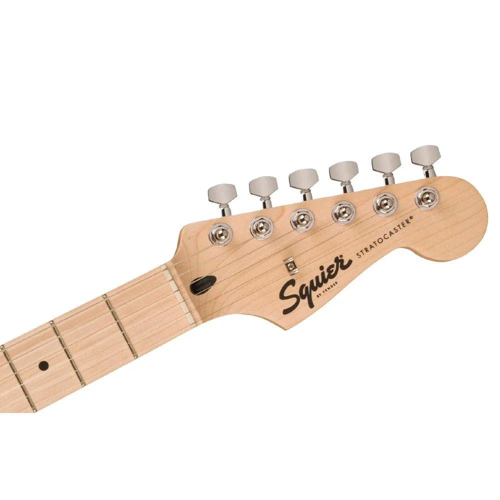 Fender Squier Sonic Stratocaster Electric Guitar Pro Bundle with Amplifier, Gigbag, Tuner, Strap, Picks, Cable, Polishing Cloth & Ebook - Image 18
