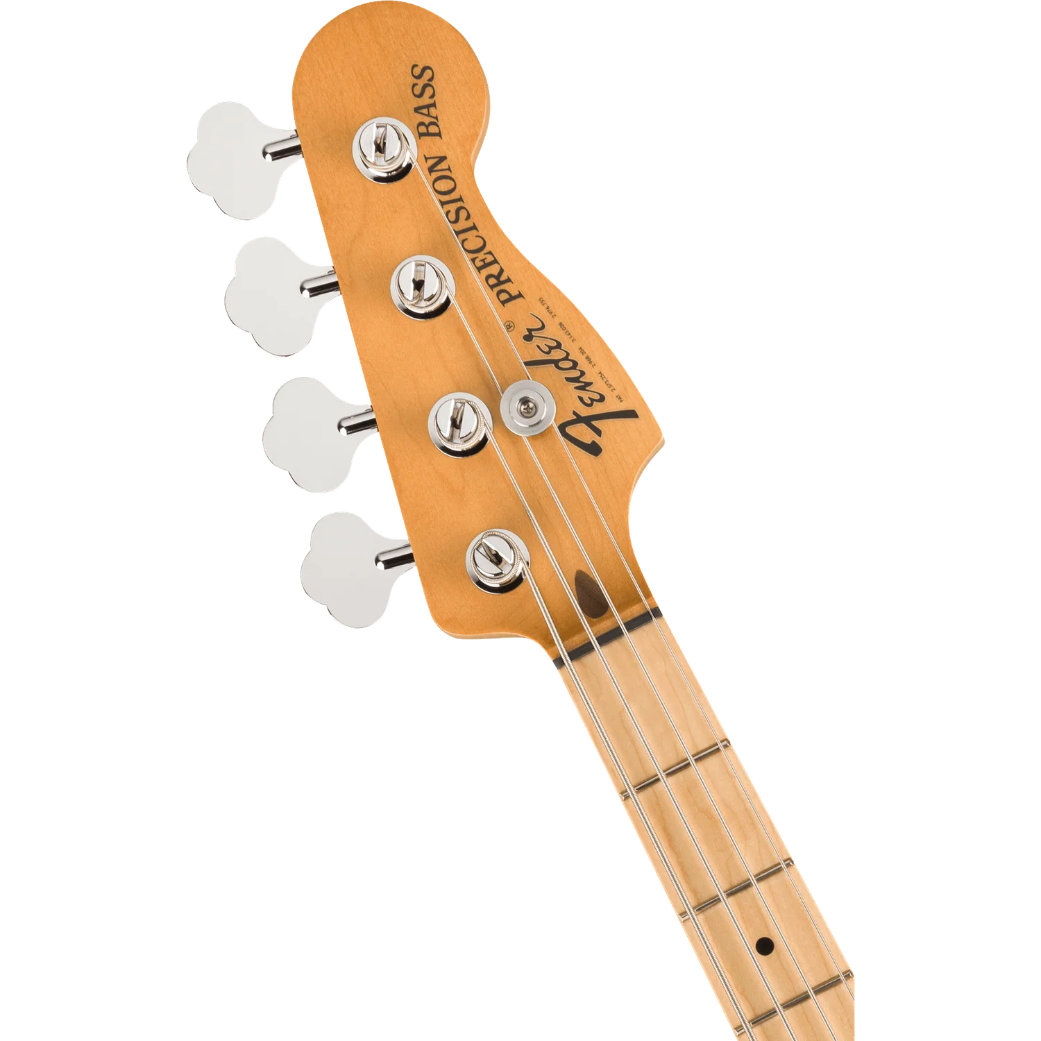 Fender Steve Harris Precision Bass 4 String Bass Guitar - Olympic White with Westham United FC Logo - Image 4