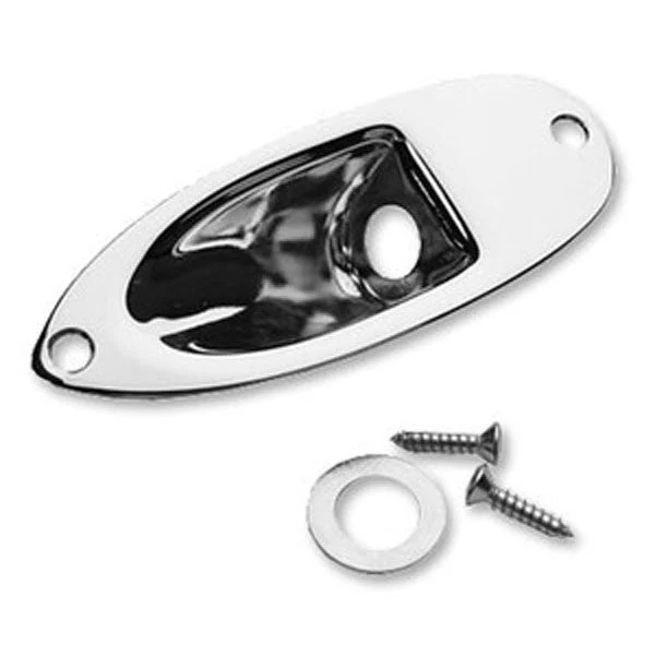 Fender Stratocaster Jack Ferrule  (Chrome)