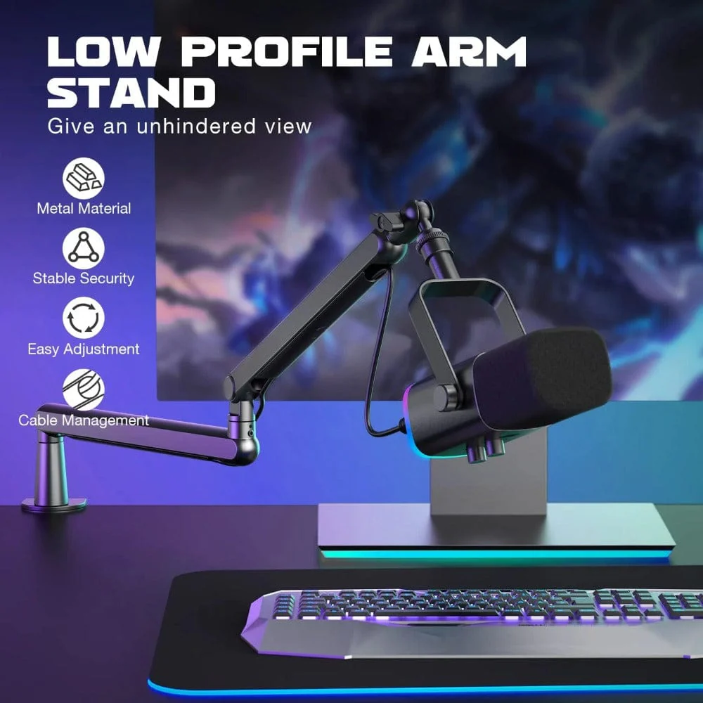 Fifine BM88 Microphone Arm Stand - Image 4