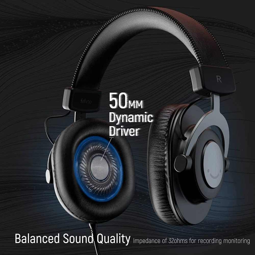 Fifine H8 Studio Monitoring Wired Headphone - Image 2