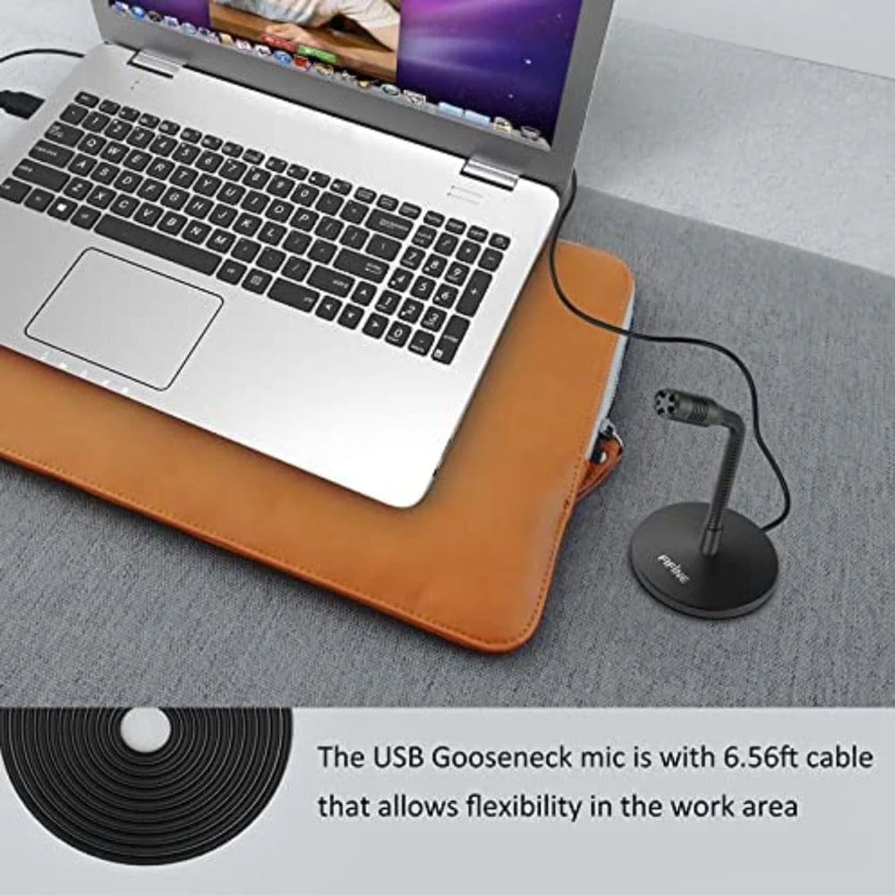 Fifine K050 Mini Gooseneck USB Condenser Microphone - Image 5