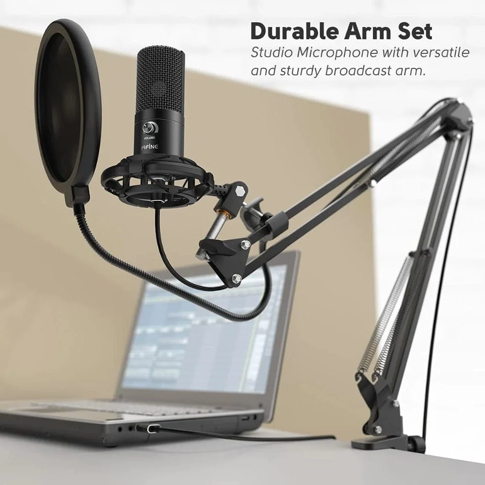 Fifine T669 USB Condenser Microphone Kit - Image 5