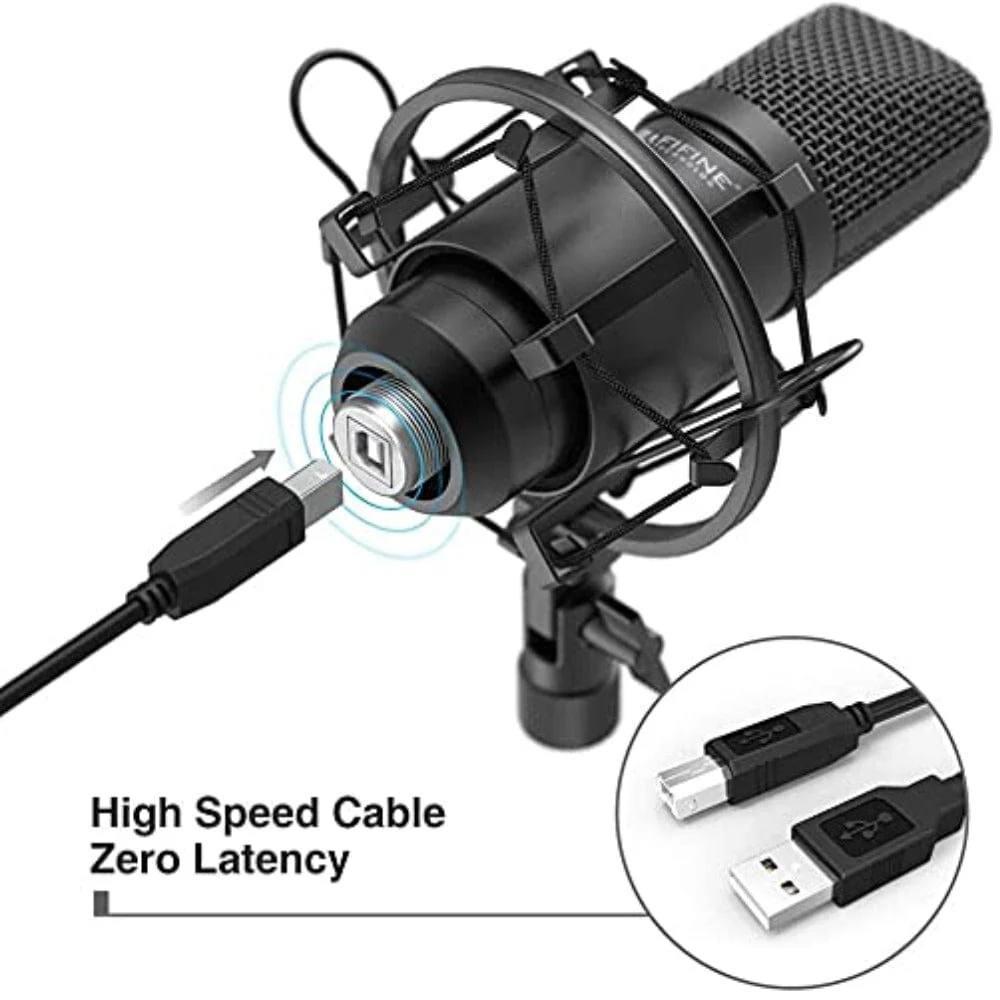 Fifine T730 USB Condenser Microphone Kit - Image 4