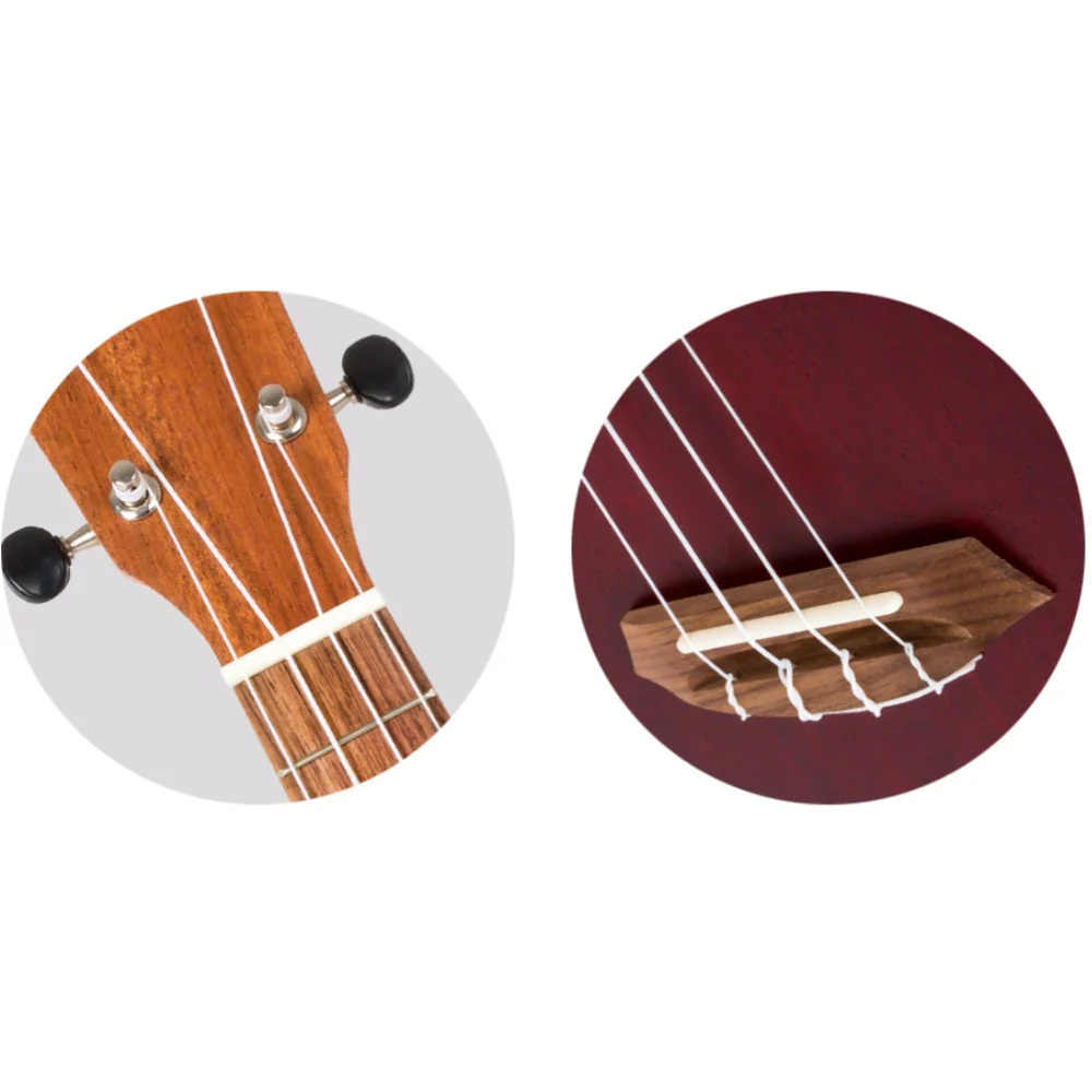 Flight NUS380 Amber Soprano Ukulele with Bag - Image 6