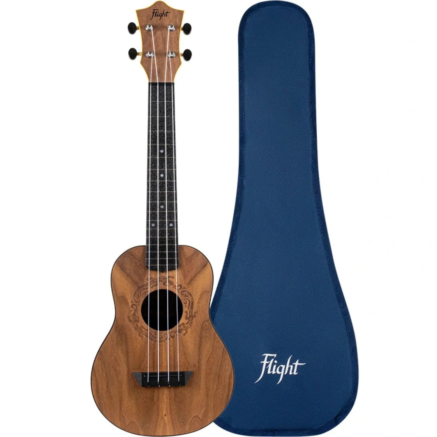 Flight TUC50 Travel Concert Ukulele with Bag - Image 3