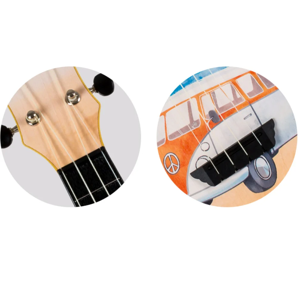 Flight TUS-25 BUS Travel Soprano Ukulele with Bag - Image 5
