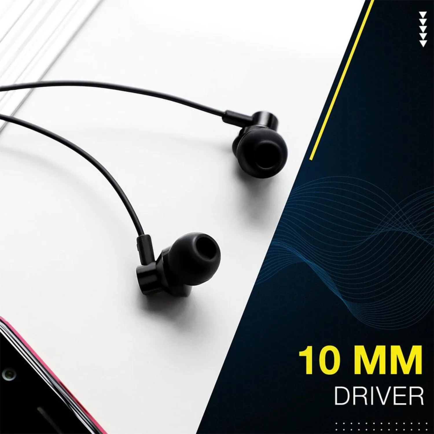 FLiX (Beetel) Tone 110 Wired Headset - Black - Image 6