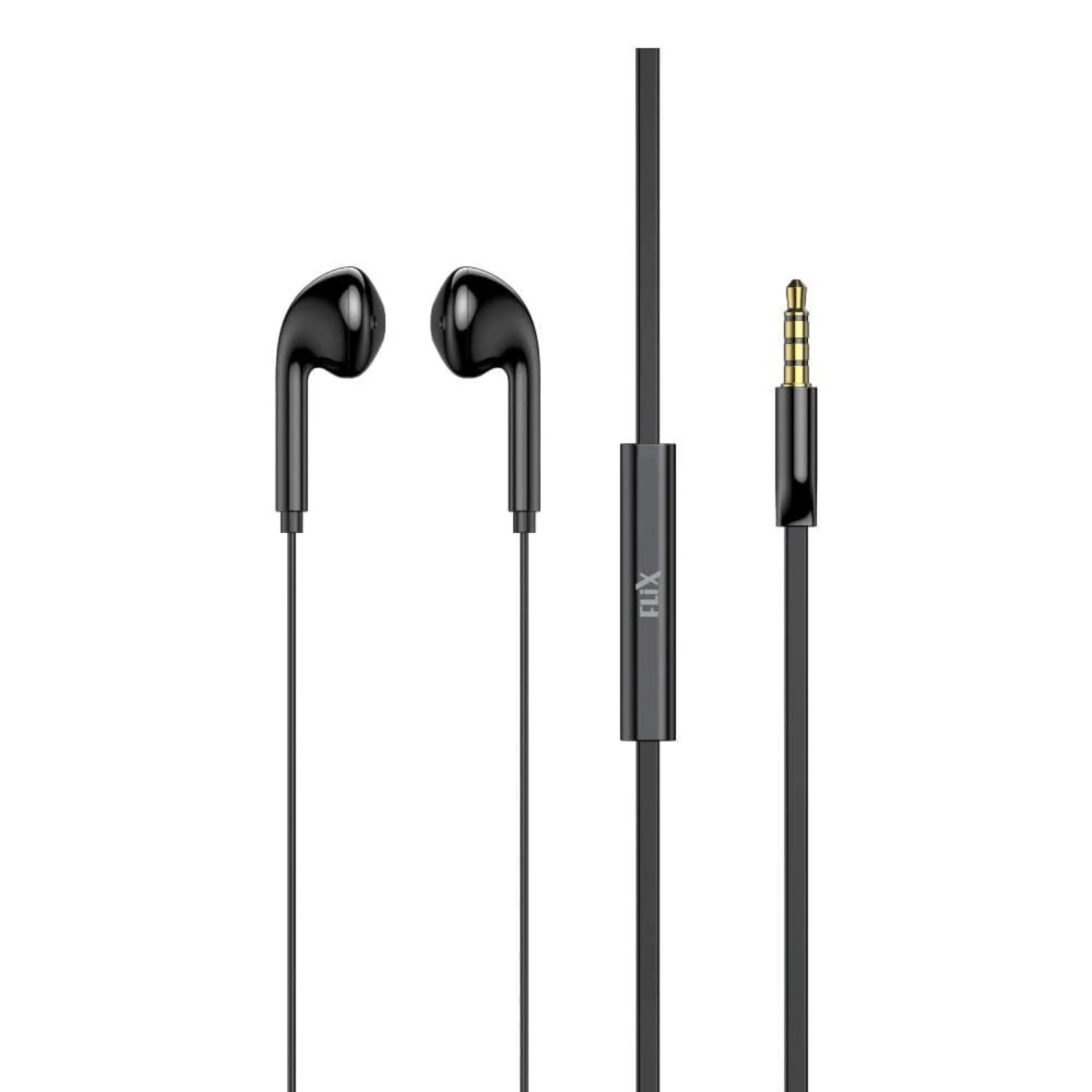 FLiX (Beetel) Tone 200 Wired Headset - Black