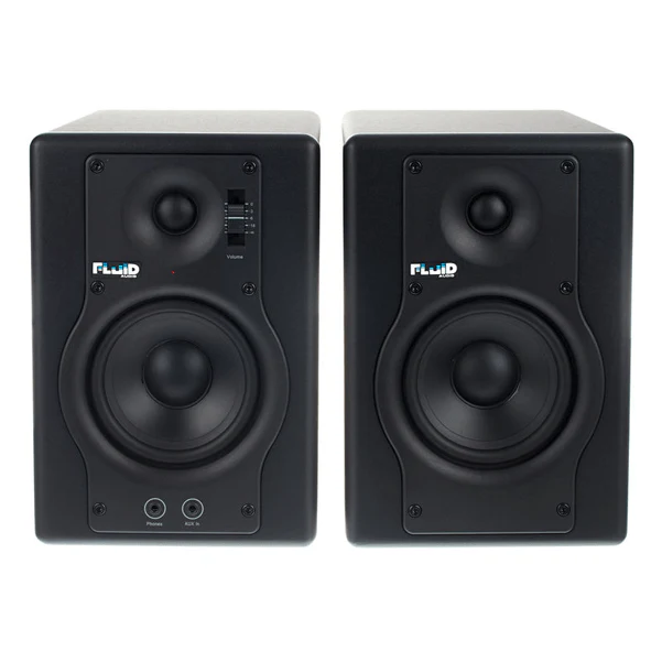 Fluid Audio Fader Series F4 Studio Monitors - Pair