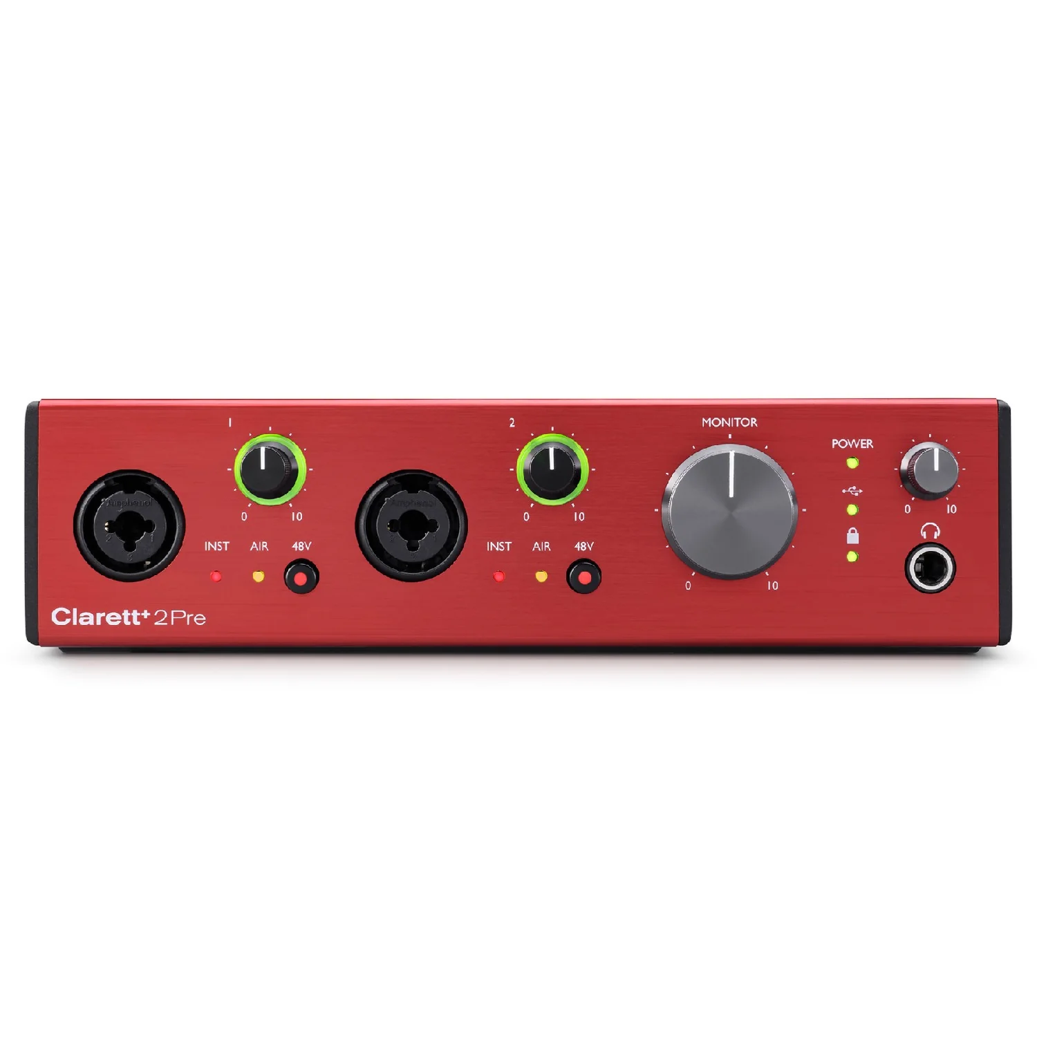 Focusrite Clarett+ 2Pre USB-C Audio Interface - Image 2