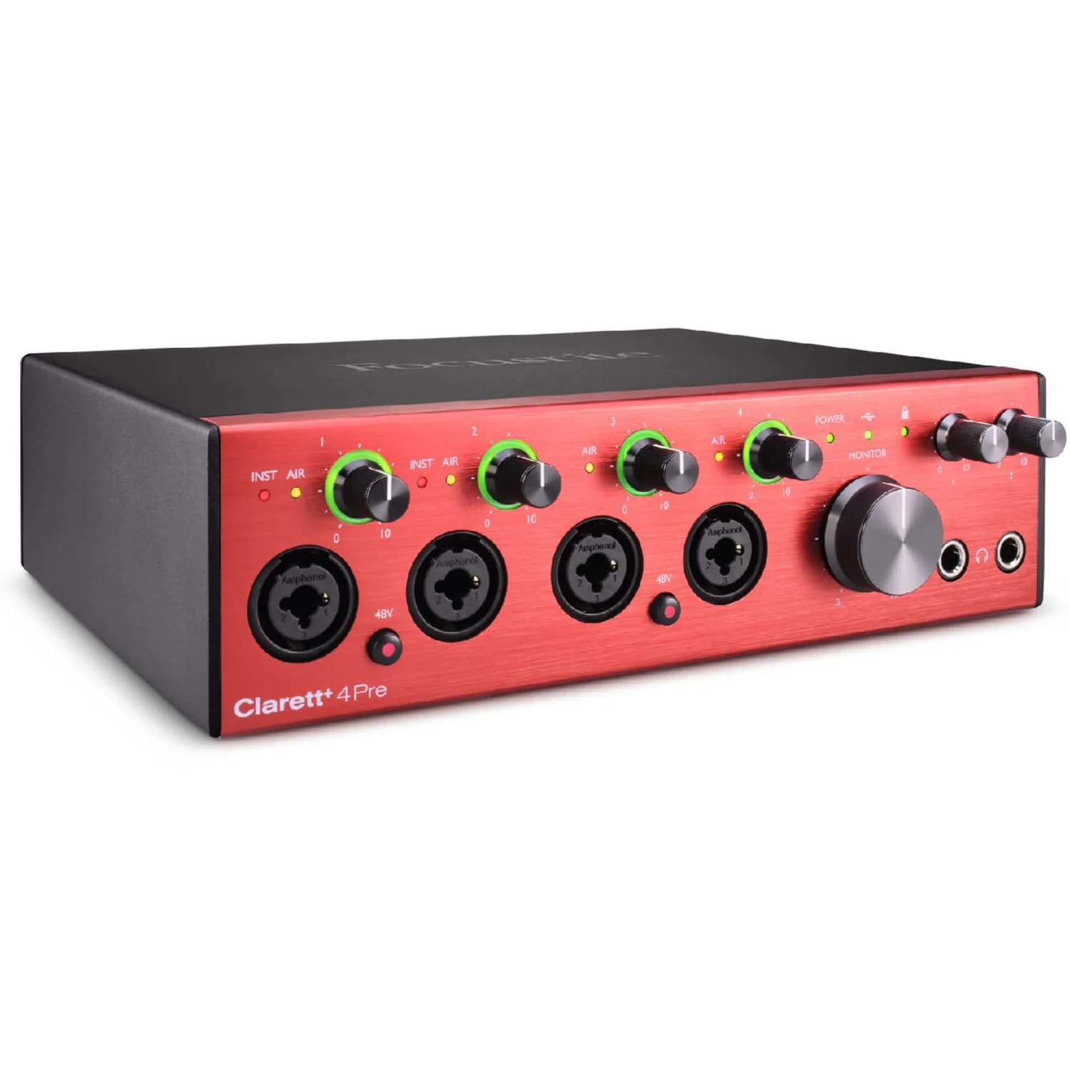 Focusrite Clarett Plus 4PRE 18 in 8out Audio Interface - Image 2