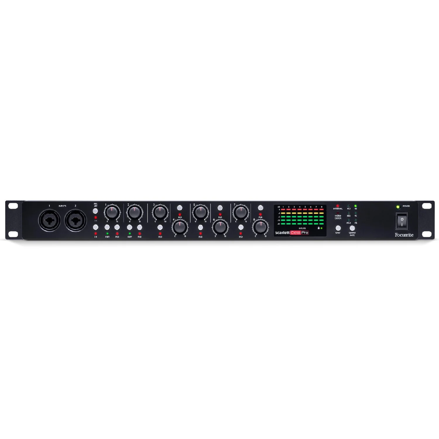Focusrite Scarlett Octopre Eight Channel Mic Preamp - Image 5