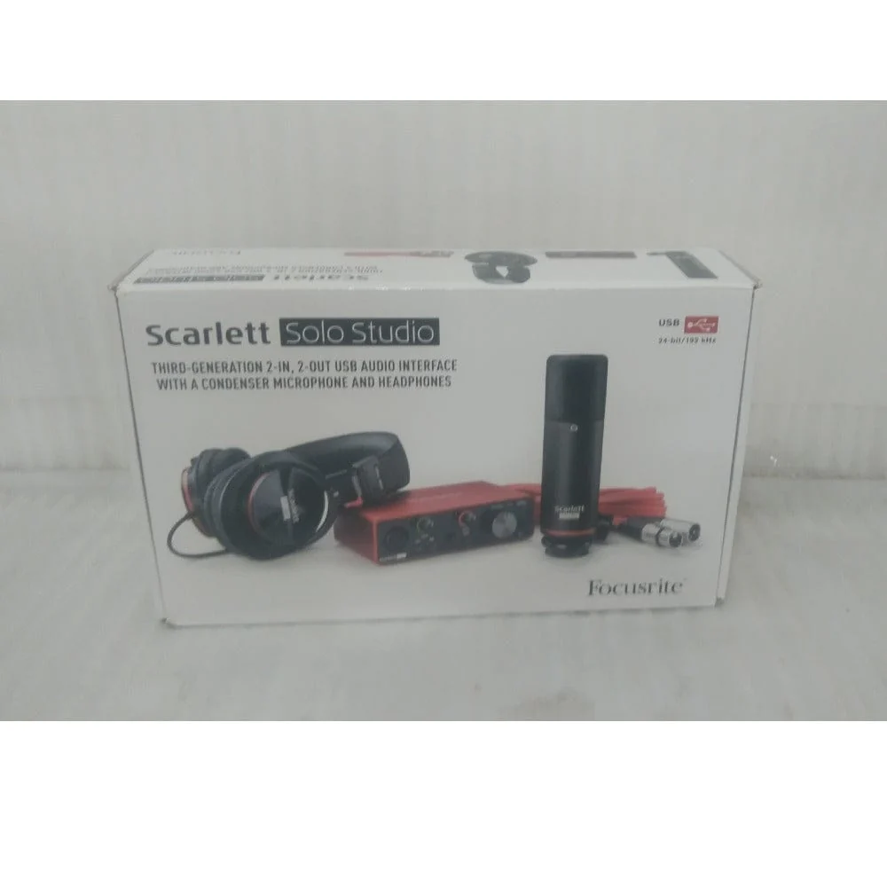 Focusrite Scarlett Solo Studio - Open Box B Stock - Image 6