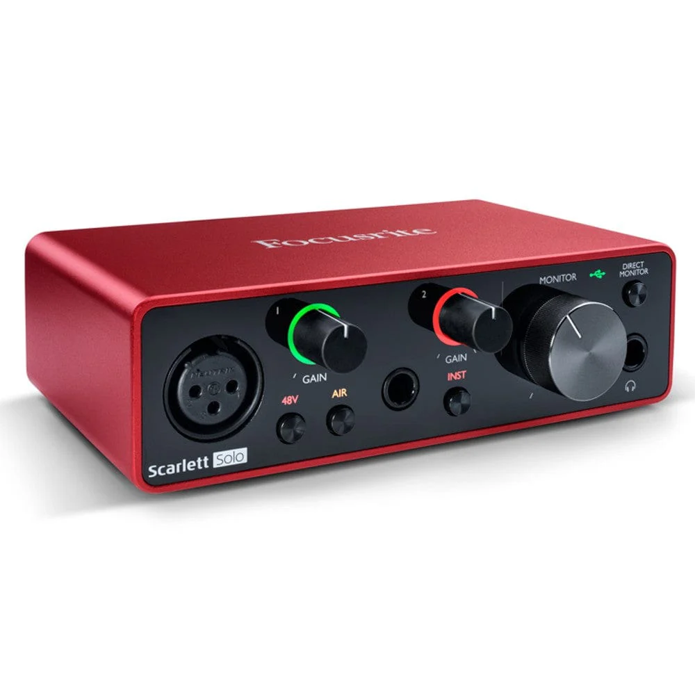 Focusrite Scarlett SOLO USB Audio Interface - Image 3