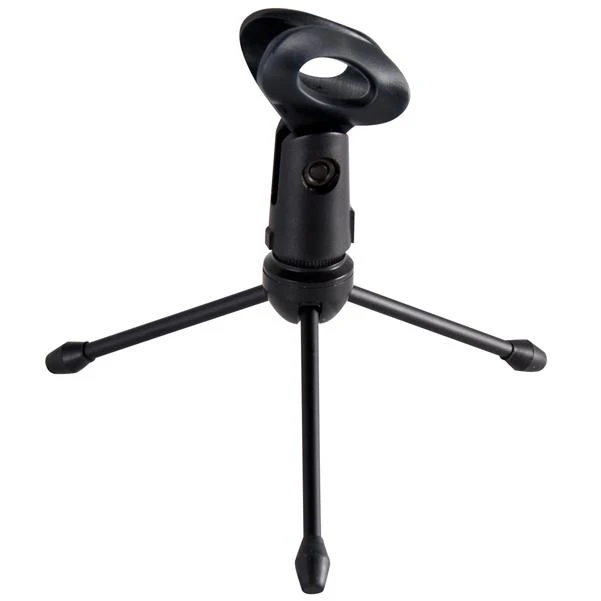 Gator Frameworks GFW-MIC-0250 Mini Tripod Desktop Stand for Wired Microphones
