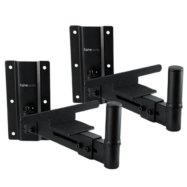 Gator Frameworks GFW-SPK-WM100 Wall Mount Speaker Stands - Pair