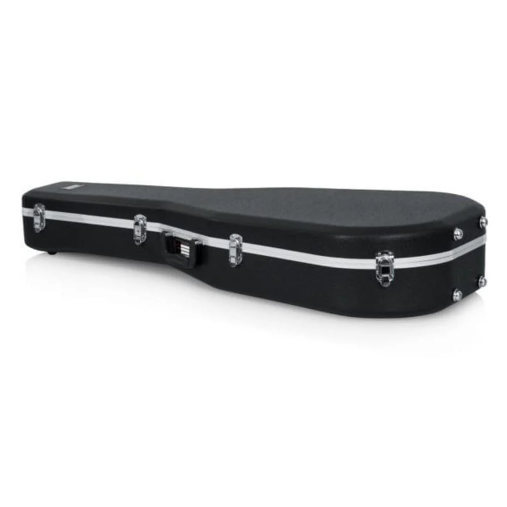 Gator GC Guitar Series Dreadnought Acoustic Guitar Deluxe Molded Case - Black - Image 3
