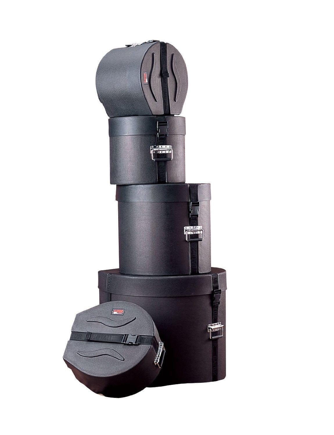 Gator GPR Standard Set of 5 Roto Mold Drum Cases
