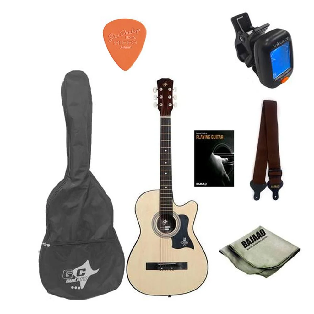 GC 38C Acoustic Guitar Starter Pack With E-Book - Image 2