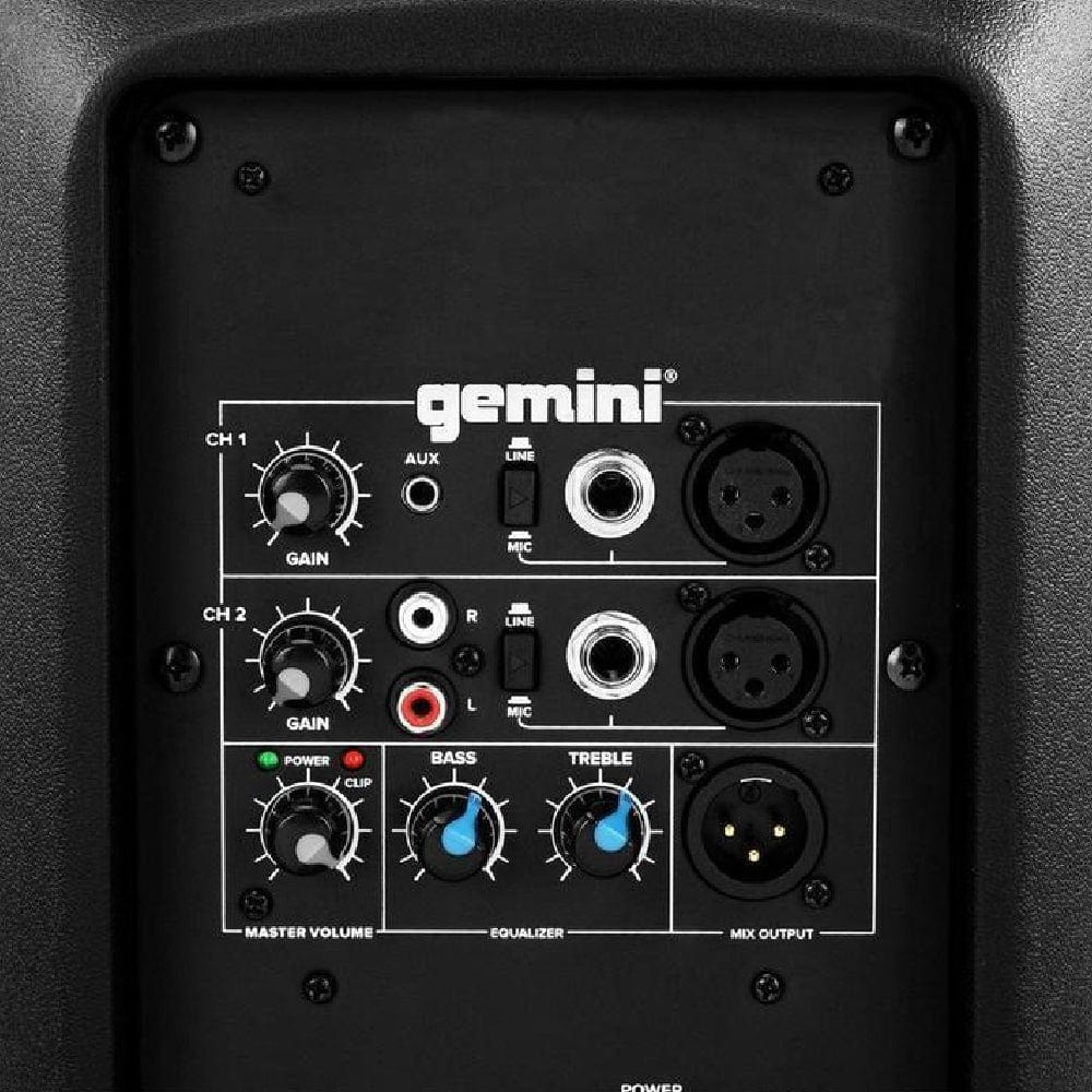 Gemini AS-2108P 500  Watt Active 8” Loudspeaker - Image 5