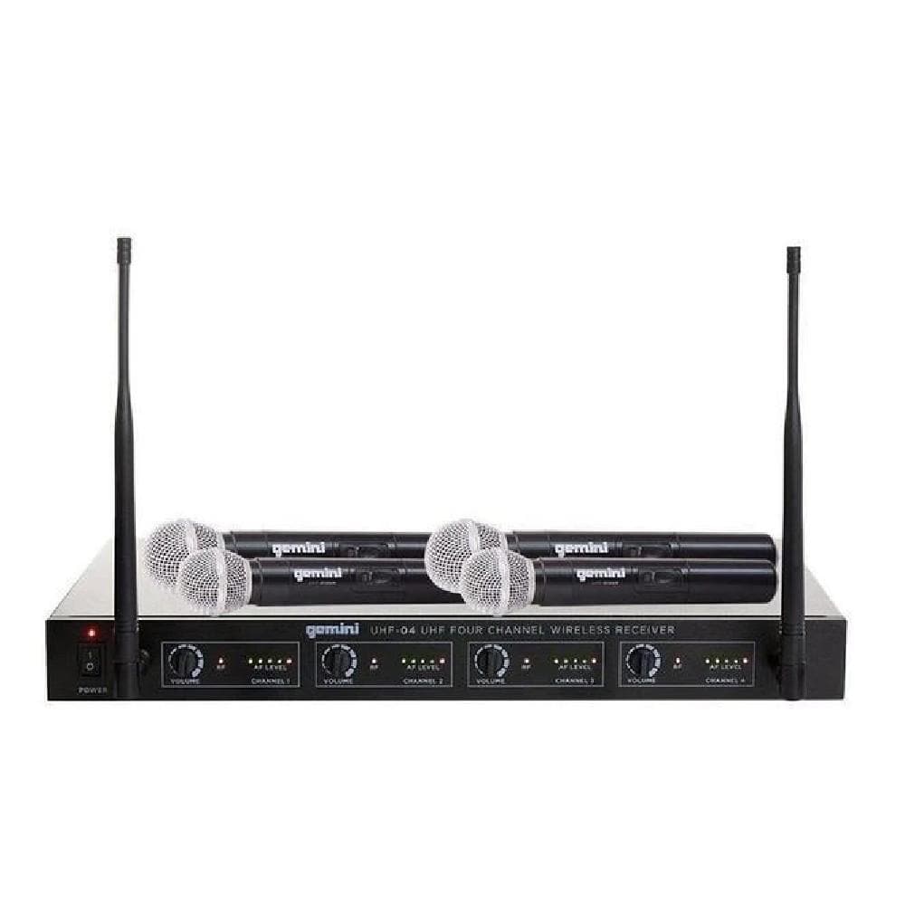 Gemini UHF 04M Wireless Microphone System