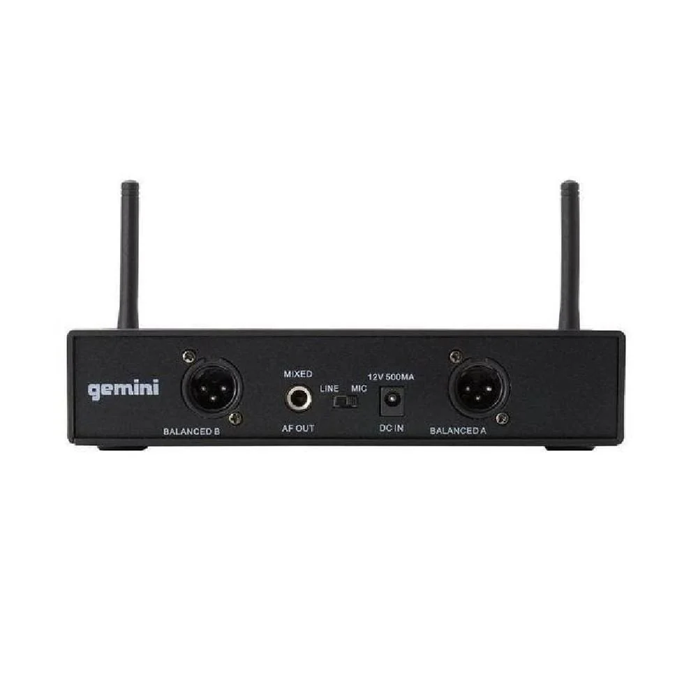 Gemini UHF 6200HL Wireless Microphone System - Image 2