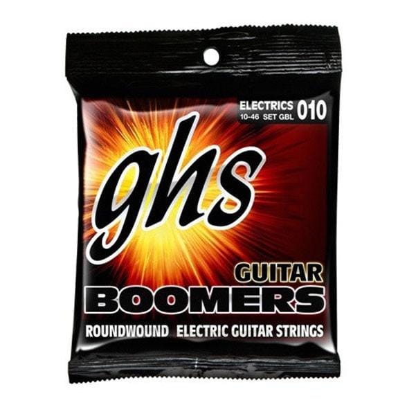 GHS GBL Boomers Electric Guitar Strings (Nickel Plated Steel)