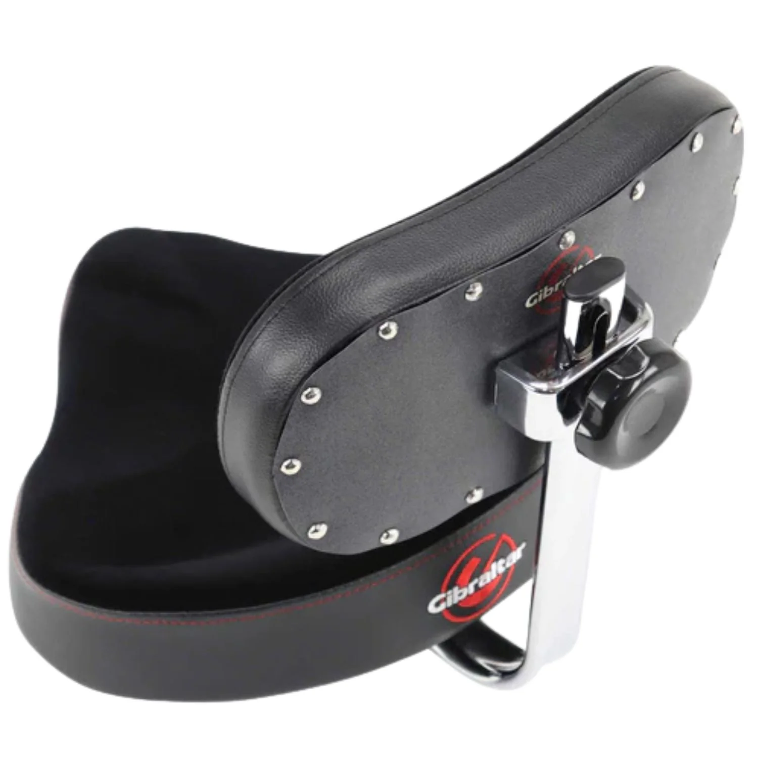 Gibraltar 9608MB 9000 Series 16" Cordura Saddle Drum Throne with Backrest - Image 4