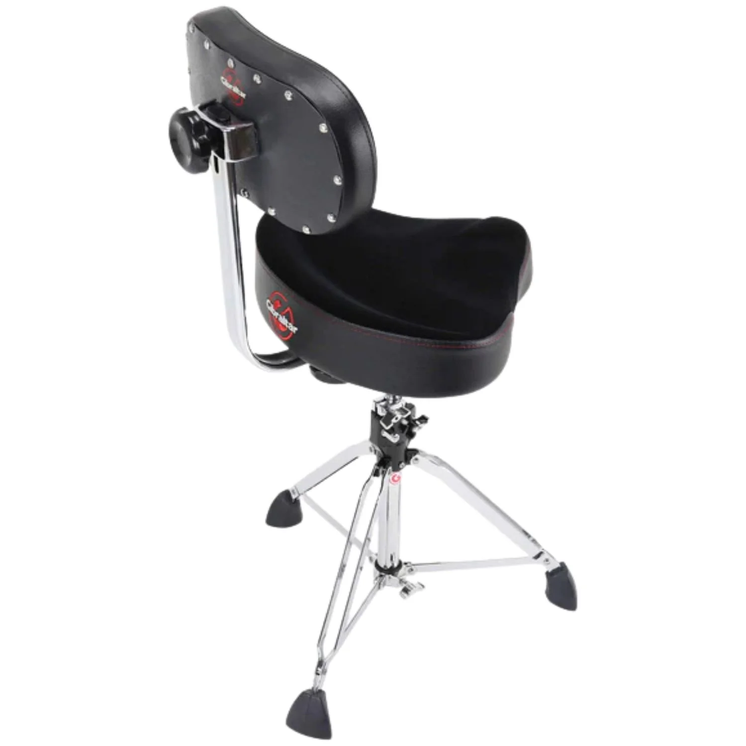Gibraltar 9608MB 9000 Series 16" Cordura Saddle Drum Throne with Backrest - Image 5