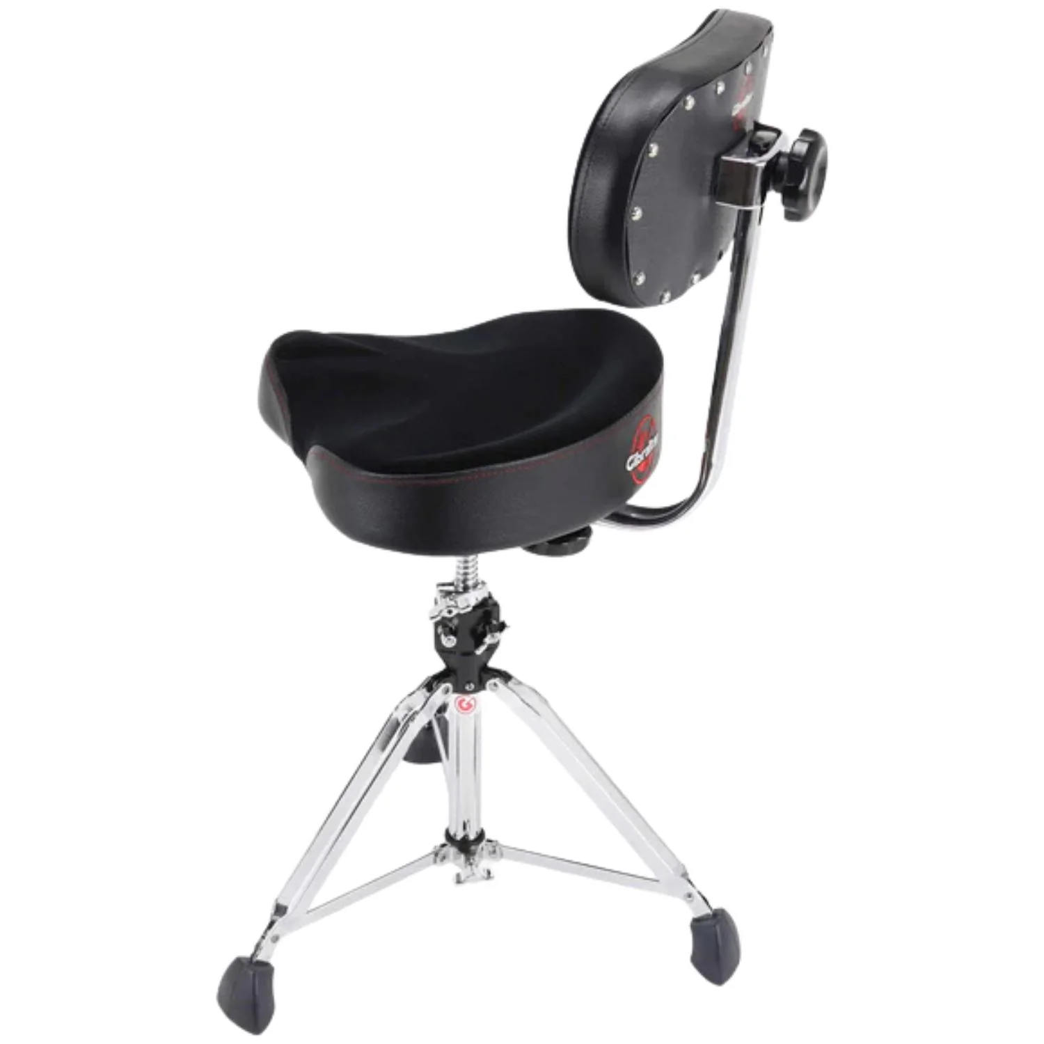 Gibraltar 9608MB 9000 Series 16" Cordura Saddle Drum Throne with Backrest - Image 6
