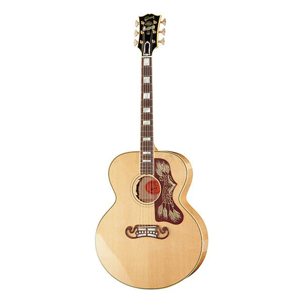 Gibson SJ200 Montana Gold Birdeye Dreadnought Electro Acoustic Guitar - Natural Nitrocellulose