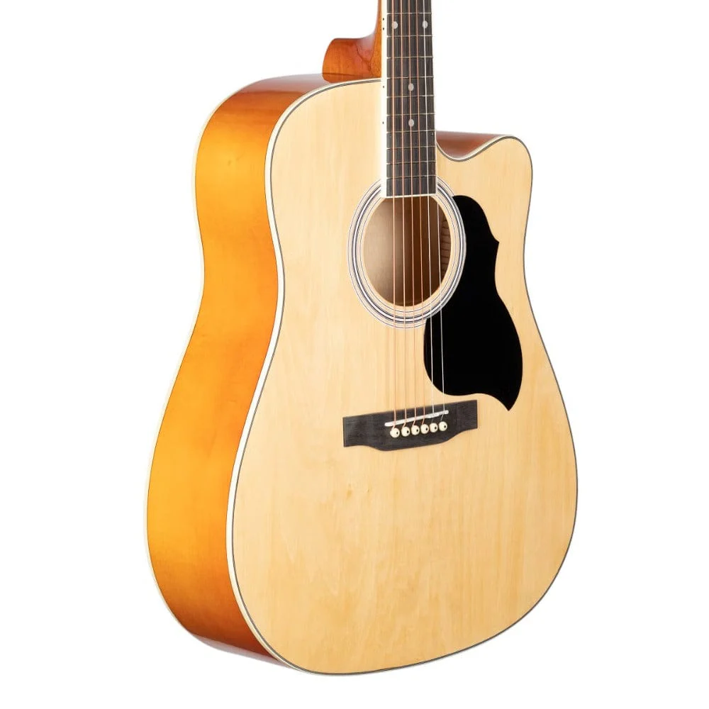 Granada GL113D-C 6 String Cutaway Acoustic Guitar - Image 11