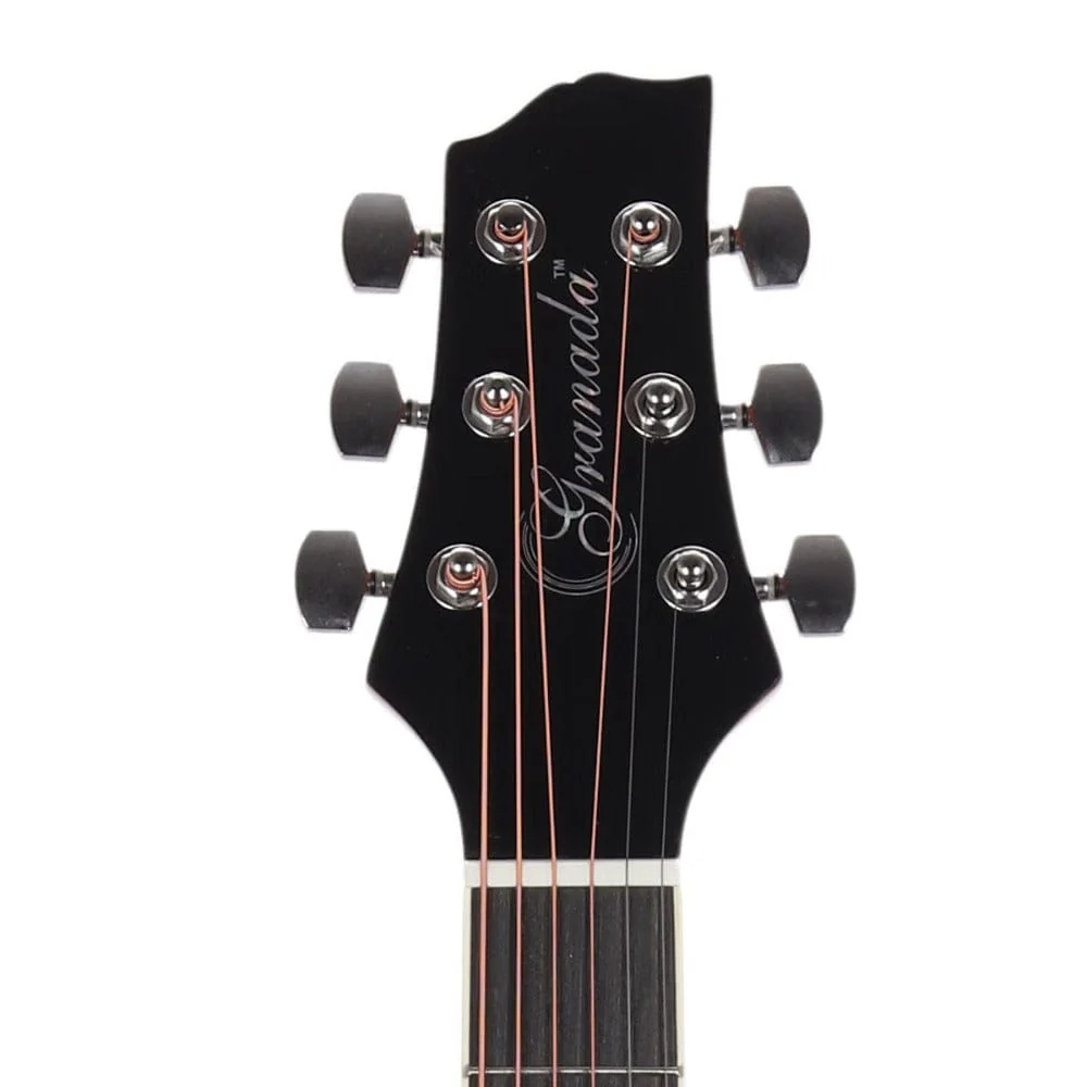 Granada GL113D-C 6 String Cutaway Acoustic Guitar - Image 21