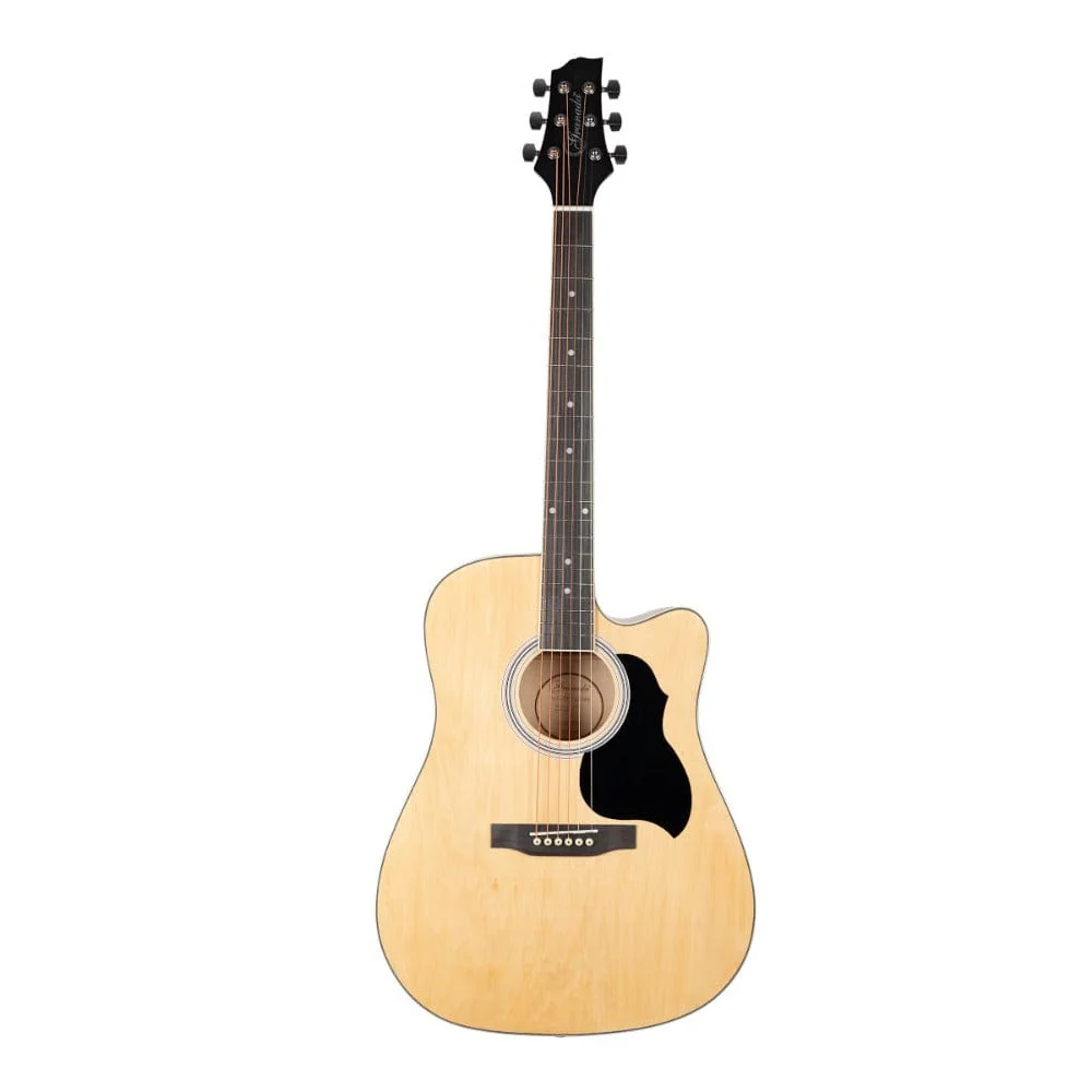 Granada GL113D-C 6 String Cutaway Acoustic Guitar - Image 9