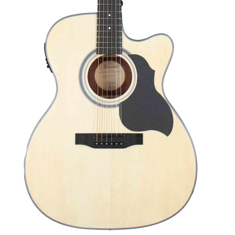 Granada GL242A-CEQ 6 String Electro Acoustic Guitar - Natural Matt - Image 6