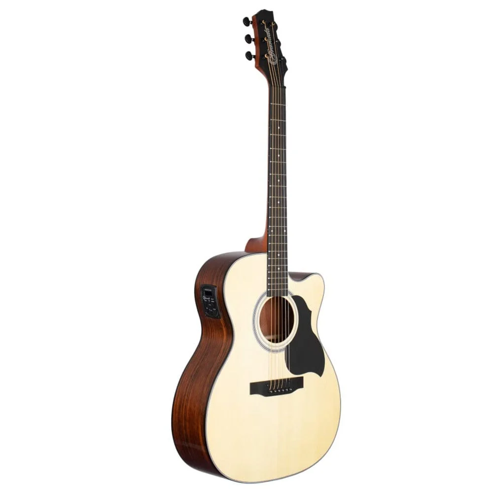 Granada GL242C - CEQ 6 String Electro Acoustic Guitar - Natural Matt - Image 4