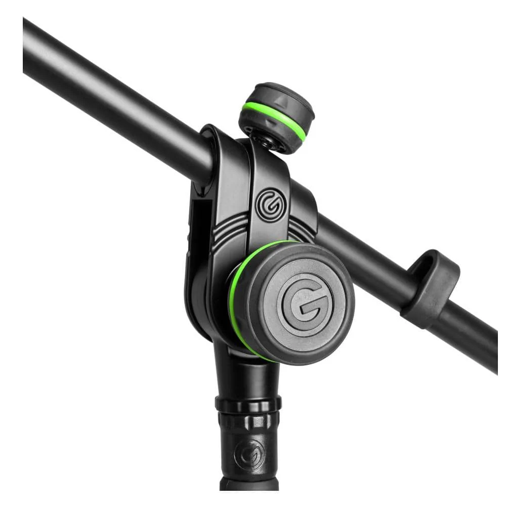 Gravity Microphone Stand with Folding Tripod Base and Adjustment Telescoping Boom - Image 3