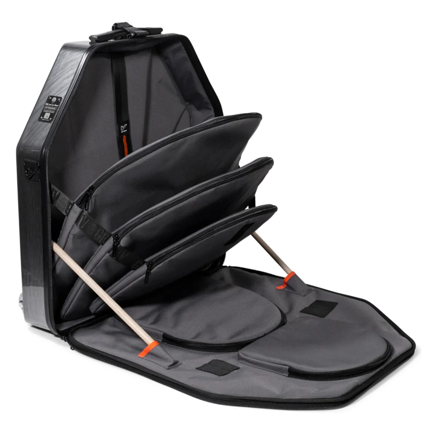 GruvGear GG-VCYM-BLK Veloc Cymbal Bag - Image 6