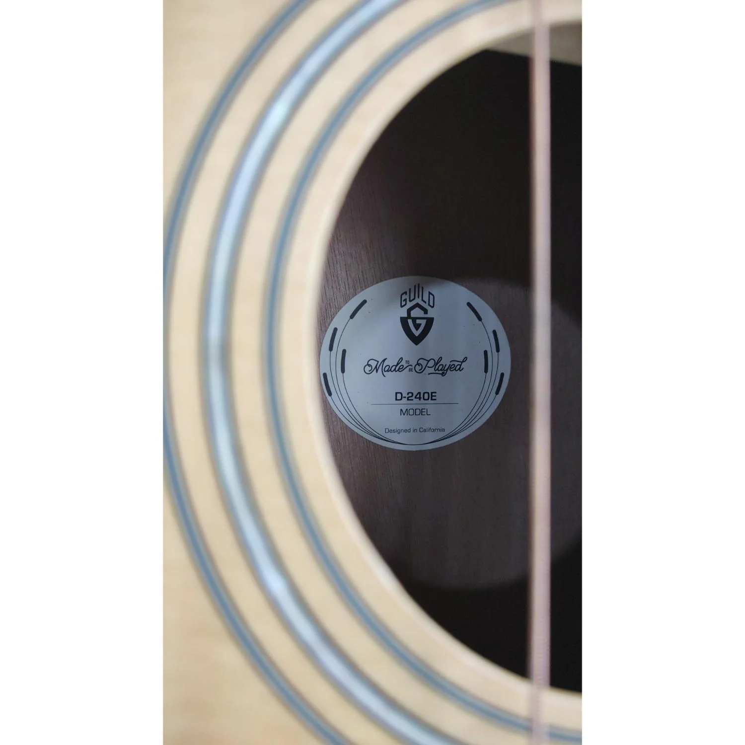 Guild D-240E Westerly Collection Electro Acoustic Guitars - Natural  - Open Box - Image 5