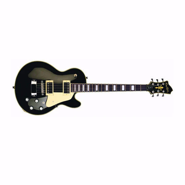 Hagstrom Super Swede Electric Guitar - Black