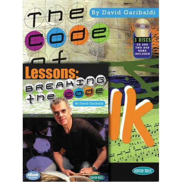 Hal Leonard Breaking The Code David Garibaldi Book/CD/DVD Combo Pack - Garage Sale