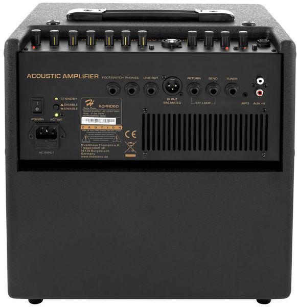 Harley Benton AC PRO 60 Acoustic Guitar Amplifier Bundle - Image 4