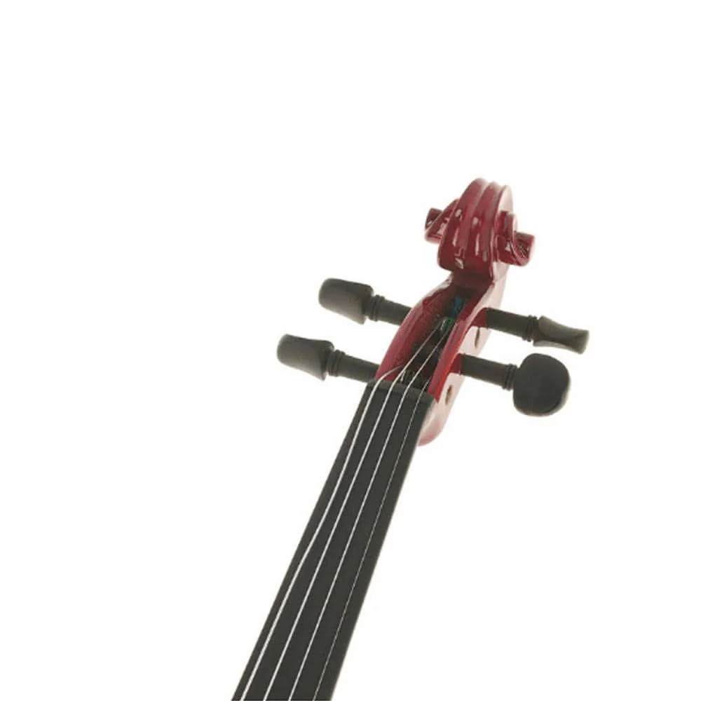 Harley Benton HBV 870FR 4/4 Electric Violin - Red - Image 3