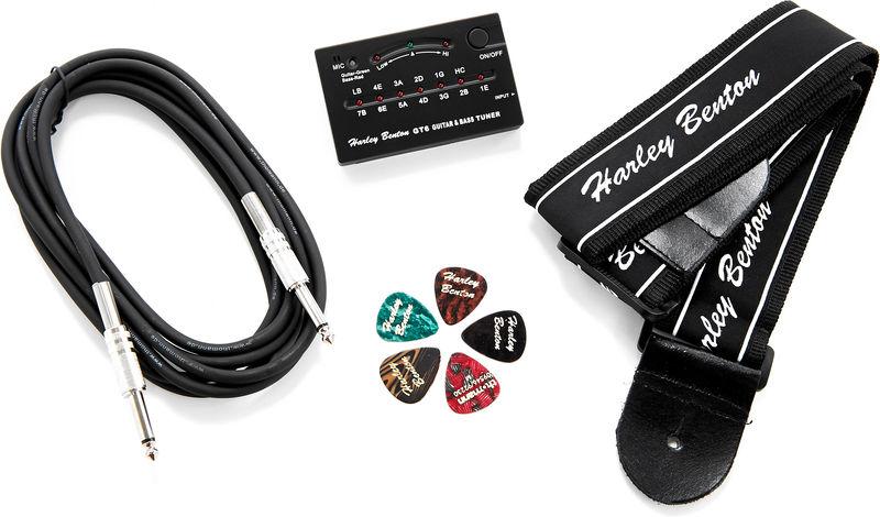 Harley Benton R-10 BK Rock Series Bundle 2 - Image 8