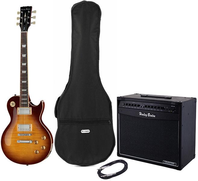Harley Benton SC-550 Faded Tobacco Fl Bundle - Image 2