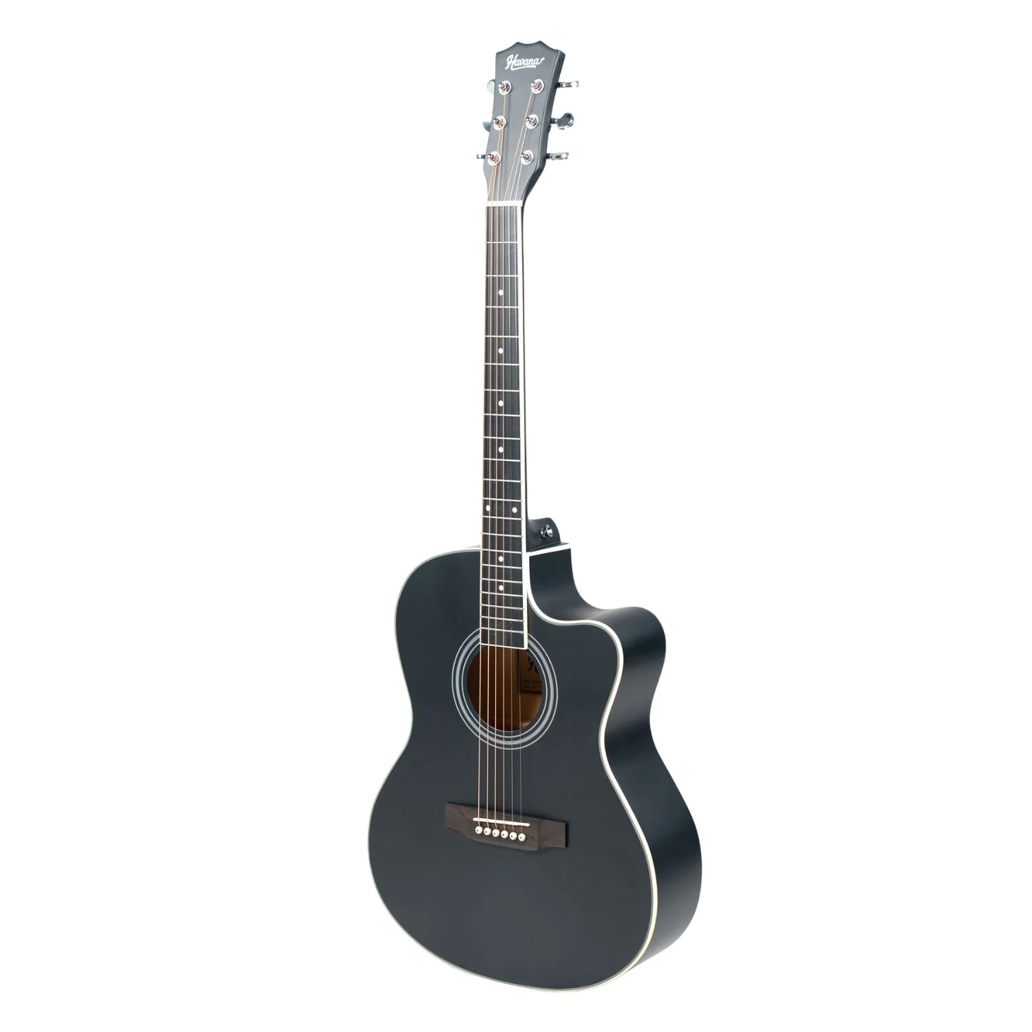 Havana 39" Cutaway 6 String Acoustic Guitar - Image 3