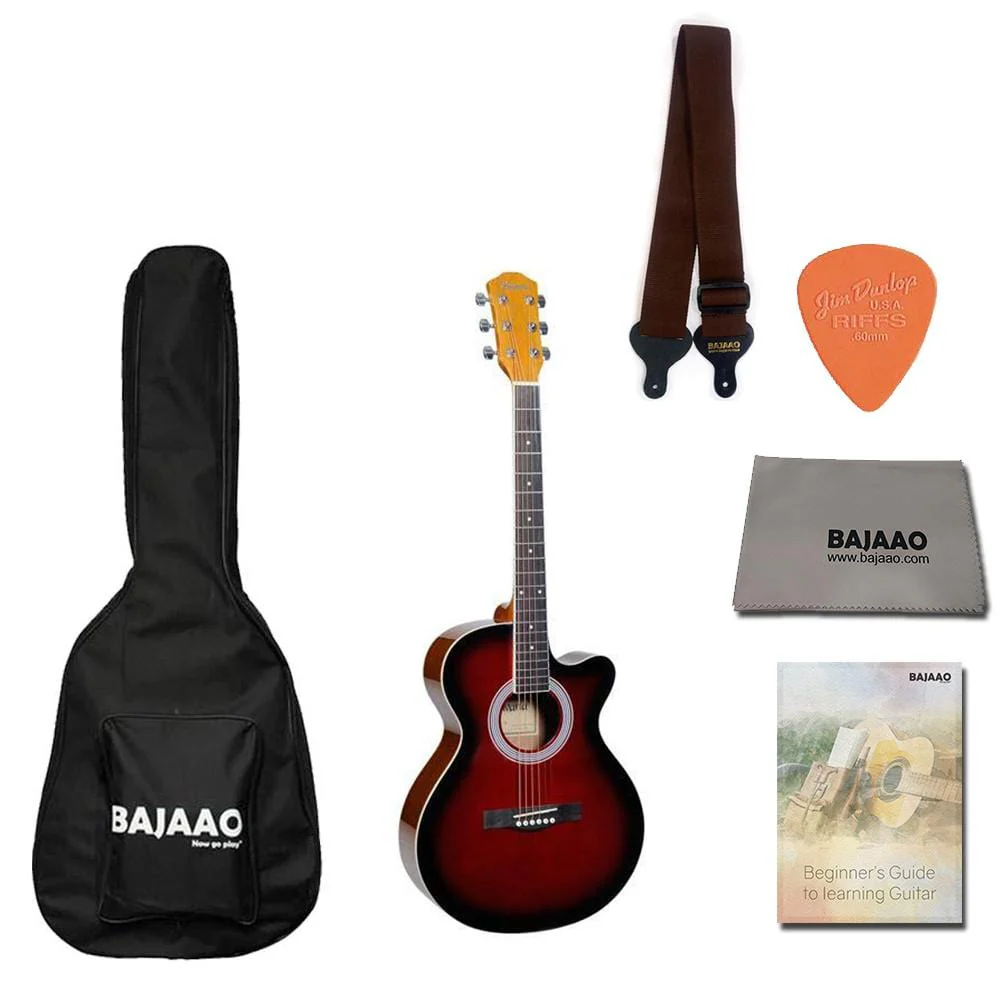 Havana FA391c 39-Inch Cutaway Acoustic Guitar - Image 20